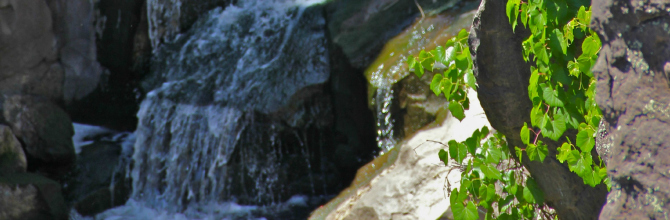 Waterfall at Picture Canyon